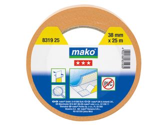 Verlegeband KOMFORT 38mmx10m, textiles Gewebe, Hotmelt-Kleber, beidseitig selbstklebend