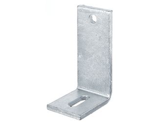 Verstellwinkel, mit Langloch, f.Betonbefestigungen, feuerverzinkt, TxHxB 80x150x60mm Verstellwinkel, mit Langloch, f.Betonbefestigungen, feuerverzinkt, TxHxB 80x150x60mm