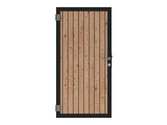 Tor Sichtschutzzaun kanadische Douglasie