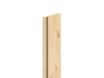 Verto Fichte sf hobelf. riffelg. unbehandelt 21x146mm, 4,2m