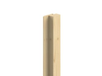 Verto Fichte sf hobelf. riffelg. unbehandelt 40x80mm, 4,2m