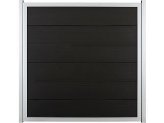 Sichtschutzzaun BPC Anthrazitgrau "Viento"