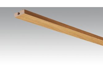 Vierkant-Deckenabschlussleiste 2380x15x40mm 001 Eiche natur Vierkant-Deckenabschlussleiste 2380x15x40mm 001 Eiche natur