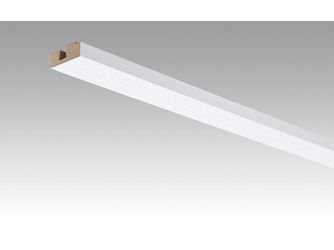 Vierkant-Deckenabschlussleiste 2380x15x40mm 087 Classic-Weiß Vierkant-Deckenabschlussleiste 2380x15x40mm 087 Classic-Weiß