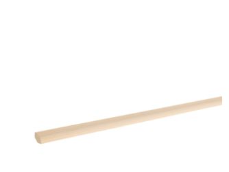 Viertelstab Kiefer astr.roh 14x14x900mm Massiv, roh, Kurzlänge