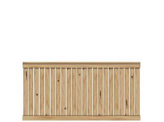 Lattenzaun Lärche Natur unbehandelt "Faaborg"