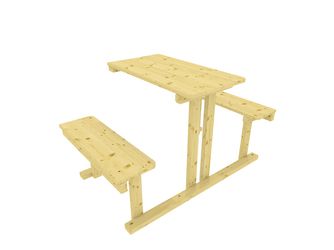 WINNETOO Tisch mit Bänken FZERT