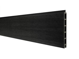 WPC Premium fence board Ebony Black 21x160mm Deckmass 150mm L-178cm FZERT