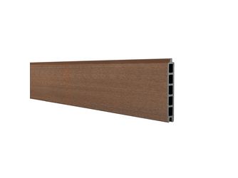 WPC Premium fence board Exotics Brown 21x160mm Deckmass 150mm L-178cm FZERT
