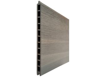 WPC Premium fence board Light Grey XL 21x310mm Deckmaß 300mm L-178cm FZERT