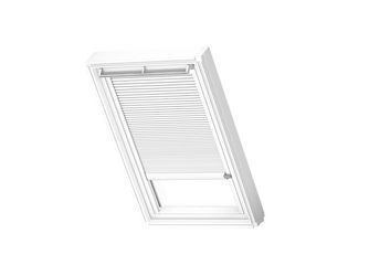 Wabenplissees elektro FMC CK04 1045KWL weiß, weiße Schiene, Standard