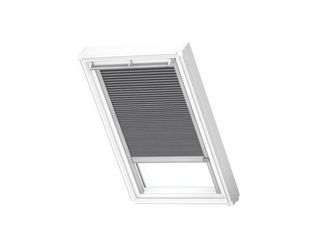 Wabenplissees elektro FMC MK06 1170K Grau-taupe, Alu Schiene, Premium