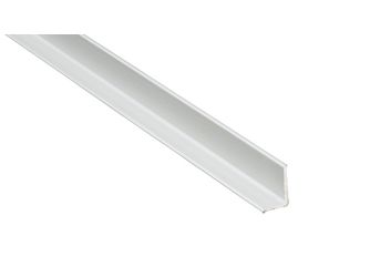 Wandabschlussprofil selbstklebend Typ WAS Silber 2700x18x12mm