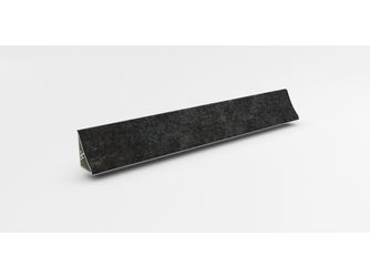Wandanschlussprofil WAP-Plus ME477 CE metal plate grau - Länge 590 mm Wandanschlussprofil WAP-Plus ME477 CE metal plate grau - Länge 590 mm