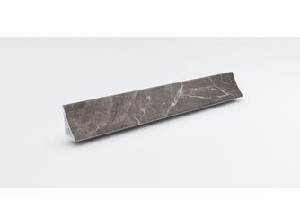 Wandanschlussprofil WAP-Plus 590mm SL120 Pat marmor marquina braun-grau Wandanschlussprofil WAP-Plus 590mm SL120 Pat marmor marquina braun-grau