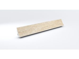 Wandanschlussprofil WAP-Plus 590mm TV374 C travertin beige Wandanschlussprofil WAP-Plus 590mm TV374 C travertin beige