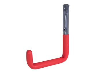 Wandhaken, verzinkt, grau Kst.b., HxT 215x153mm, Stärke Ø18mm