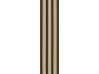 Wandverkleidung KLANGWUNDER Classic SYMPHONY Dark - Oak 21x600x2400mm Wandverkleidung KLANGWUNDER Classic SYMPHONY Dark - Oak 21x600x2400mm