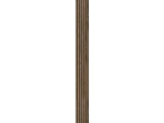 Wandverkleidung KLANGWUNDER Professional RONDO Dark - Walnut 20x300x2770mm
