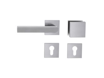 Wechselgarnitur VAYA 137 TRI Fast2Fix GK3 Rosetten eckig Knopf SQUARE Edelst. ma. L