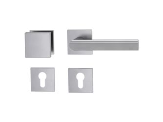 Wechselgarnitur VAYA 137 TRI Fast2Fix GK3 Rosetten eckig Knopf SQUARE Edelst. ma. R