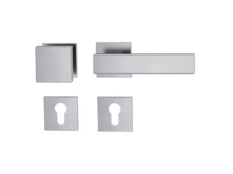 Wechselgarnitur VAYA 200 CUBICO Fast2Fix Rosetten eckig Knopf SQUARE Edelst. ma. R