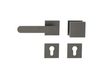 Wechselgarnitur VAYA 291 AVUS Fast2Fix Rosetten eckig Knopf SQUARE Kaschmirgrau L