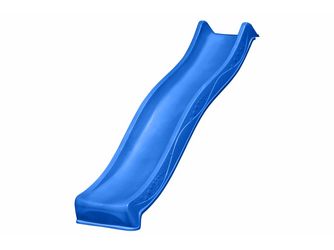 Wellenrutsche L=220cm für Podest H=120cm, blau L=220cm
