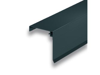 Wetterschenkel-Klemmdeckel anthrazit 7000mm RAL 7016