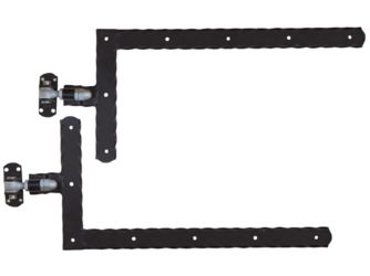 Winkelbänder 300x600mm verstellbar (2x) (sw)