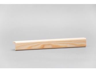 Winkelleiste 27x27x2400mm, Kiefer, roh