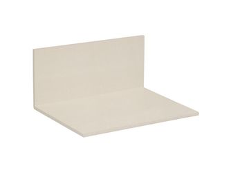 Winkelprofil 120x120x3mm Creme (Folie) 600cm