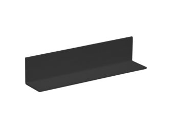 Winkelprofil 20x20x1,5mm Schwarz 260cm