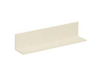Winkelprofil 20x20x1mm Creme 260cm