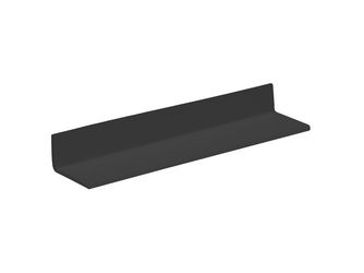 Winkelprofil 24x12x2mm Schwarz 520cm