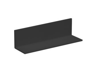 Winkelprofil 40x40x1,5mm Schwarz 260cm
