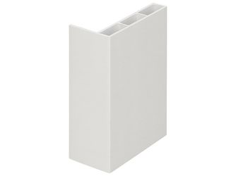 Winkelprofil 60x30x10mm Hohlkammer Weiß (Renolit) 600cm