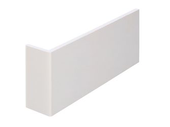 Winkelprofil 7x42x100mm Hartschaum Weiß Interieurfolie 500cm
