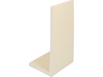 Winkelprofil 9x75x225 Hartschaum Creme 500cm