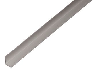 Winkelprofil, Alu silber elox., LxBxHxS 1000x9,5x7,5x1,5mm