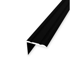 Winkelprofil PF 235 SK 24,5 x 20 x 2 mm Alu schwarz pulverbeschichtet