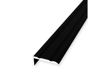 Winkelprofil PF 236 SK 24,5 x 10 x 2 mm Alu schwarz pulverbeschichtet