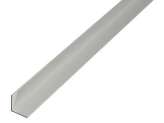 Winkelprofil, gleichsch., Alu silber elox., LxBxHxS 1000x10x10x1mm Winkelprofil, gleichsch., Alu silber elox., LxBxHxS 1000x10x10x1mm