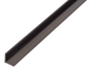 Winkelprofil, gleichsch., PVC schwarz, LxBxHxS 1000x10x10x1mm Winkelprofil, gleichsch., PVC schwarz, LxBxHxS 1000x10x10x1mm
