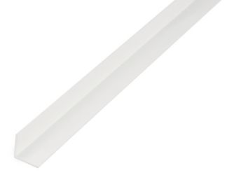 Winkelprofil, gleichsch., PVC weiß, LxBxHxS 2000x10x10x1mm Winkelprofil, gleichsch., PVC weiß, LxBxHxS 2000x10x10x1mm
