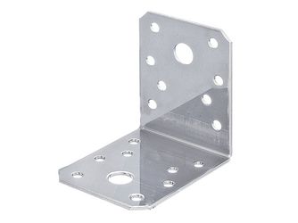 Winkelverbinder, Edelstahl, TxHxB 70x70x55mm Winkelverbinder, Edelstahl, TxHxB 70x70x55mm