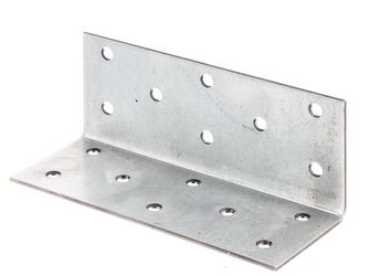 Winkelverbinder, sendzimirverzinkt, TxHxB 40x40x100mm Winkelverbinder, sendzimirverzinkt, TxHxB 40x40x100mm