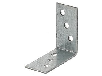 Winkelverbinder, sendzimirverzinkt, TxHxB 40x40x20mm, verpackt à 25 St.