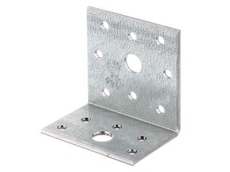 Winkelverbinder, sendzimirverzinkt, TxHxB 40x60x60mm, verpackt à 6 St. Winkelverbinder, sendzimirverzinkt, TxHxB 40x60x60mm, verpackt à 6 St.
