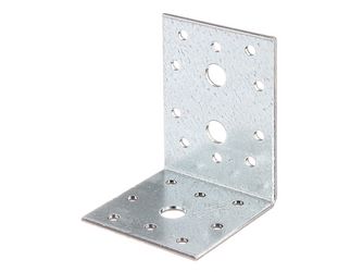 Winkelverbinder, sendzimirverzinkt, TxHxB 60x80x60mm Winkelverbinder, sendzimirverzinkt, TxHxB 60x80x60mm